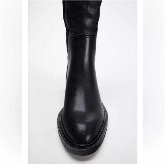 ZARA NEW TALL BOOTS - Picture 7 of 9